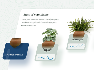 🌱 State of your plants ● Freebie file design free plants ui