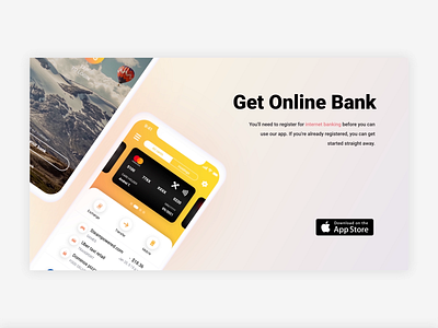 Mobile bank redesign