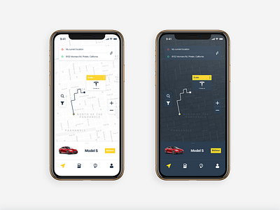 Car Sharing UI