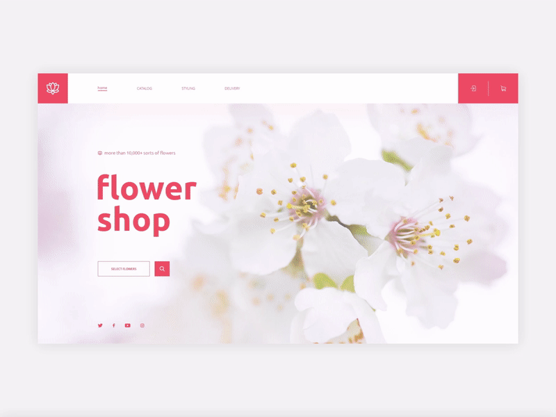 Flower Shop UI
