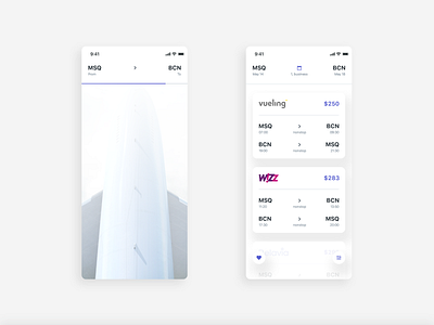 Plane booking app • search and tickets