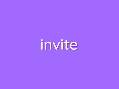 One Invite Giveaway