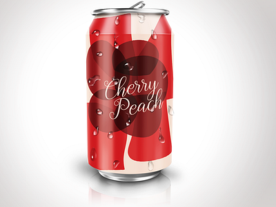 Abstract Beverage Can Sneak Peek abstract graphic design package design packaging