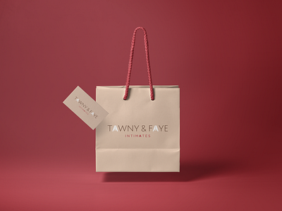 Tawny + Faye Bag design graphic design logo package design packaging