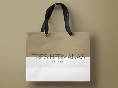 Three Hermanas Boutique Branding branding design graphic design package design packaging