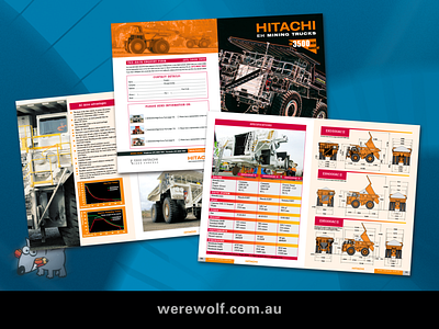 Hitachi Mining Trucks Catalogue.