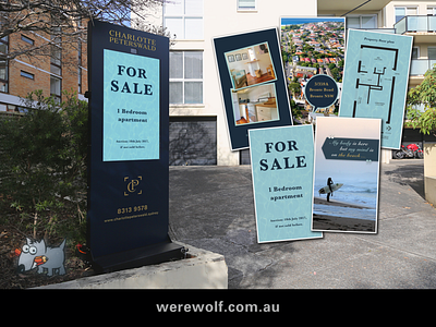 Real Estate Pylon Signage.