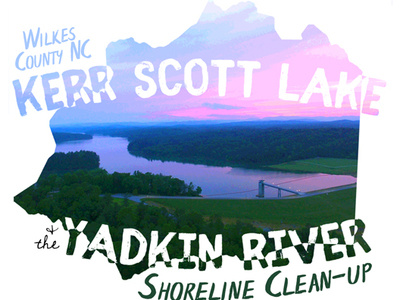 Pure Yadkin Outfitters Shoreline Clean-up Poster