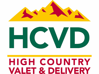 High Country Valet & Delivery branding design logo typography