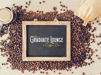 The Graduate Lounge & Coffee Bar branding design logo