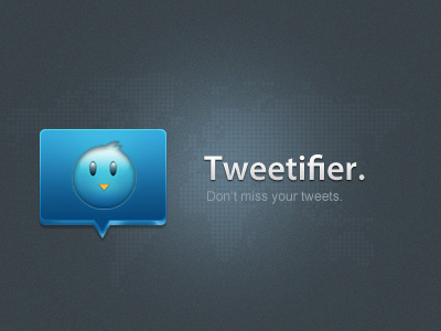 Tweetifier - Don't miss your tweets icon mac app retina twitter