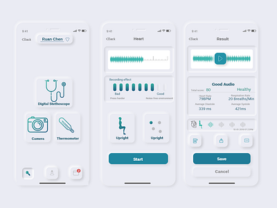 Redesign a previous project with neumorphism / soft UI design