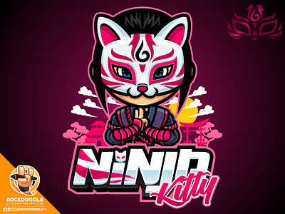 Ninja Kitty By Rockdoodle On Dribbble