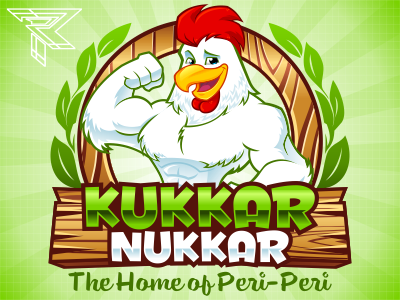 Kukkar Nukkar cartoon logo rockdoodle vector web