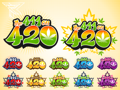 411on420 cartoon logo rockdoodle vector web