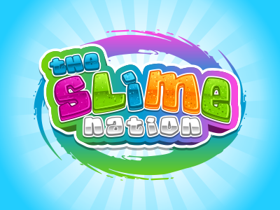 The Slime Nation cartoon logo nation rockdoodle slime vector web