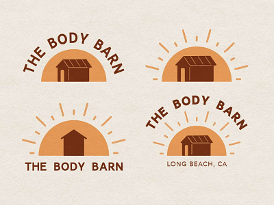 The Body Barn branding design graphic design illustrator logo vector