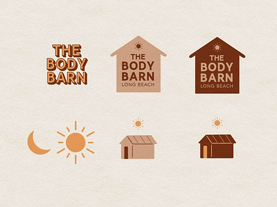 The Body Barn branding graphic design illustrator logo vector