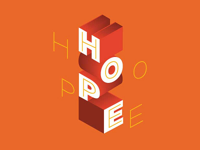 Hope typogaphy