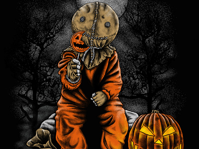 Trick R Treat art illustration design helloween illustration