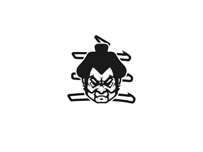 Dojo asian design icon logo man martial art vector