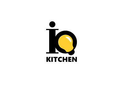 IqKitchen design iq kitchen logo typography