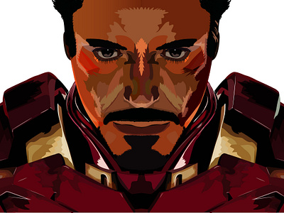 I am Iron Man! avengers design endgame illustration illustrator ironman tony tony stark vector
