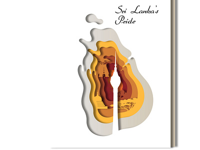 Welcome Lotus Tower! art design dribble gobir illustration layer lots lotus srilanka tower vector welcome