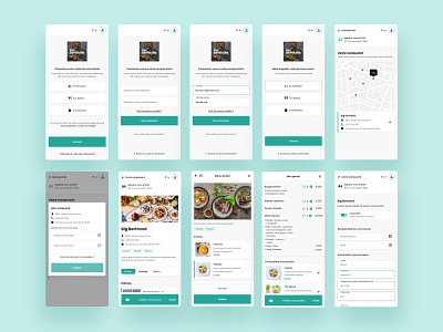 Food Delivery App / Dashboard app branding design food delivery app interface interface design minimal product design product designer ui user flow user interface ux ux design