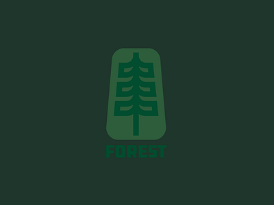 Forest logo badge brand design draw drawing explore forest graphic design icon identity illustrate illustration logo outdoors trees woods