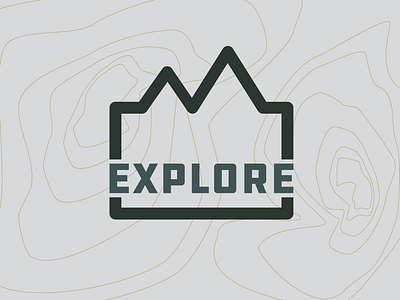 Explore logo adventure badge brand design draw drawing explore graphic design hike icon identity illustrate illustration logo mountains outdoors the great outdoors