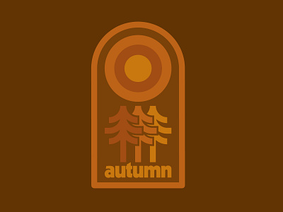 Autumn badge