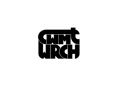 Cwm Vegas 🐗 badge black and white brand design draw drawing graphic design icon identity illustrate illustration logo sketch type typeface