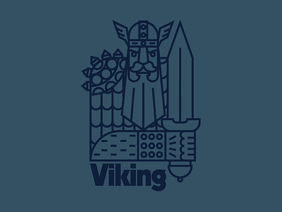 Viking logo ⚔️🛡