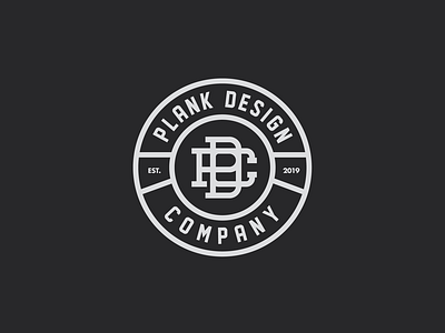 PDC monogram logo badge brand design draw drawing graphic design icon identity illustrate illustration logo