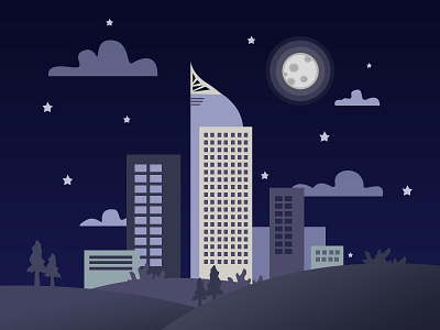 Illustration City Vector city illustration city night vector city night vector jakarta flat illustration flatdesign illustration illustration city vector vector vector city indonesia vector design vector illustration