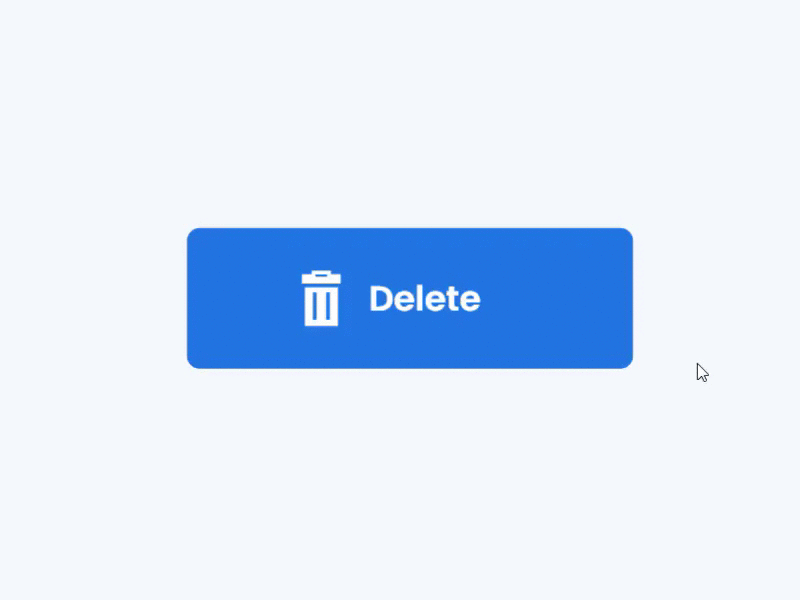 Delete Button" Micro-Interaction by Kashish Mehta on Dribbble