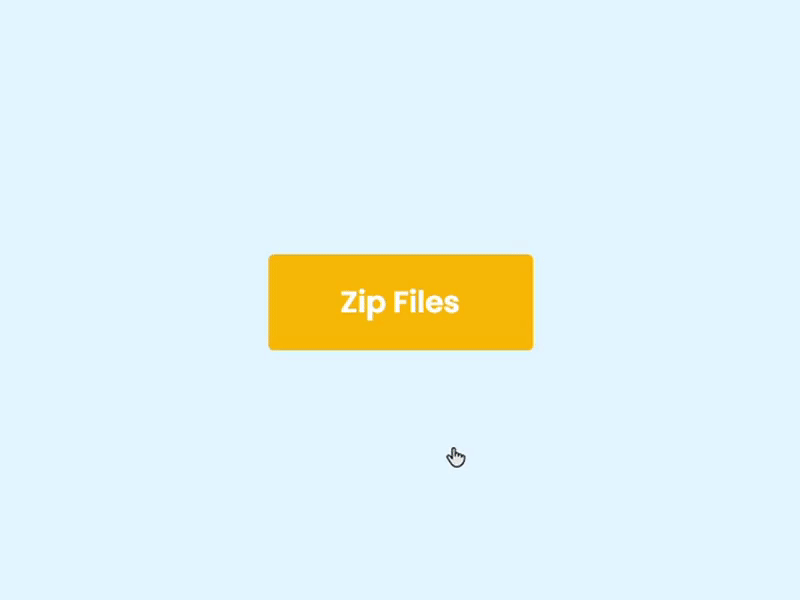 "File-Zipping" Button Micro-Interaction adobe xd app autoanimate icon icons interaction microinteraction microinteractions motiongraphics ui ux vector