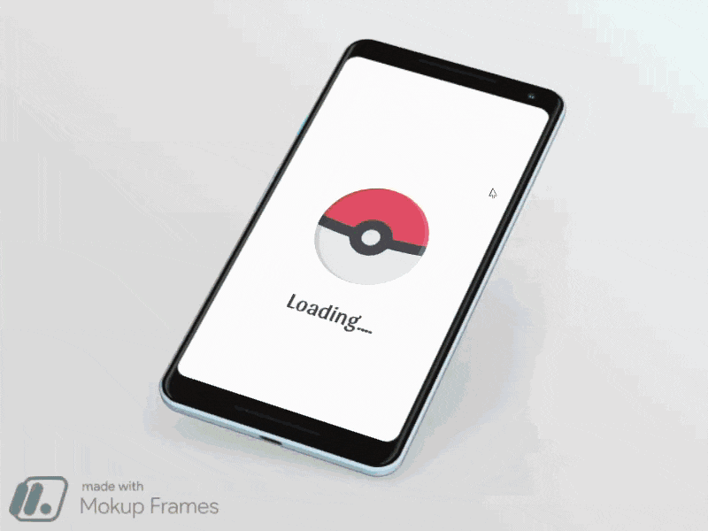 Pokemon : Pokedex App adobe xd animation app branding design flat icon illustration interaction minimal pokemon prototype simple splash screen ui ux wireframe