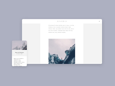 Blog blog elegant minimal responsive simple template theme white