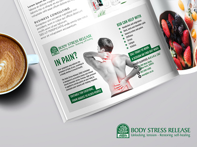 Fitness Magazine Advert advert branding brochure design design fitness flyer design graphic design magazine