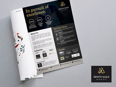 Corporate Magazine Advert branding brochure design business advert corporate corporate branding corporate identity design graphic design identity branding magazine ad magazine advert