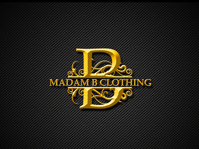 Madam B Clothing Logo beauty logo beauty product branding corporate branding corporate identity design fashion brand graphic design identity branding lettering logo logo design women fashion