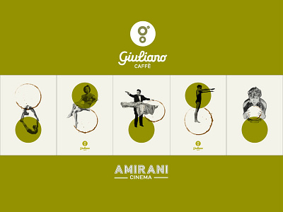 Giuliano Caffe Branding  in Amirani Cinema, Georgia