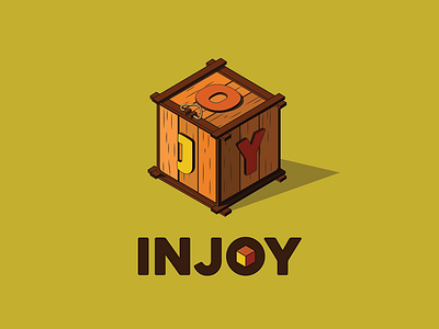 INJOY - Animation Studio georgia graphic design illustration injoy logo