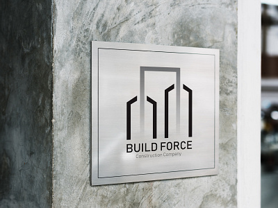 Build Force - logo graphic design logo mockup vector