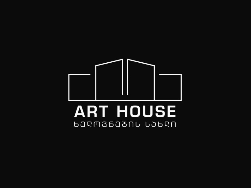 ART HOUSE - Logo Animation aftereffects animation art arthouse georgia house illustrator logo logodesign logotype motion