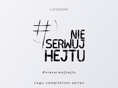 #nieserwujhejtu branding design illustrator logo logodesign minimal poland vector