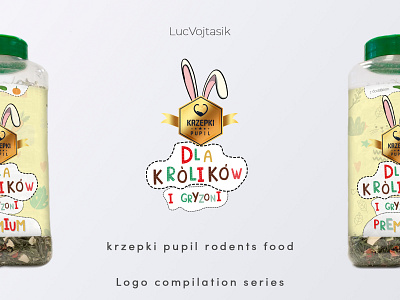 logo design for krzepki pupil branding design logo logodesign poland vector