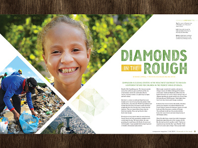 Diamonds In The Rough brazil diamonds layout magazine